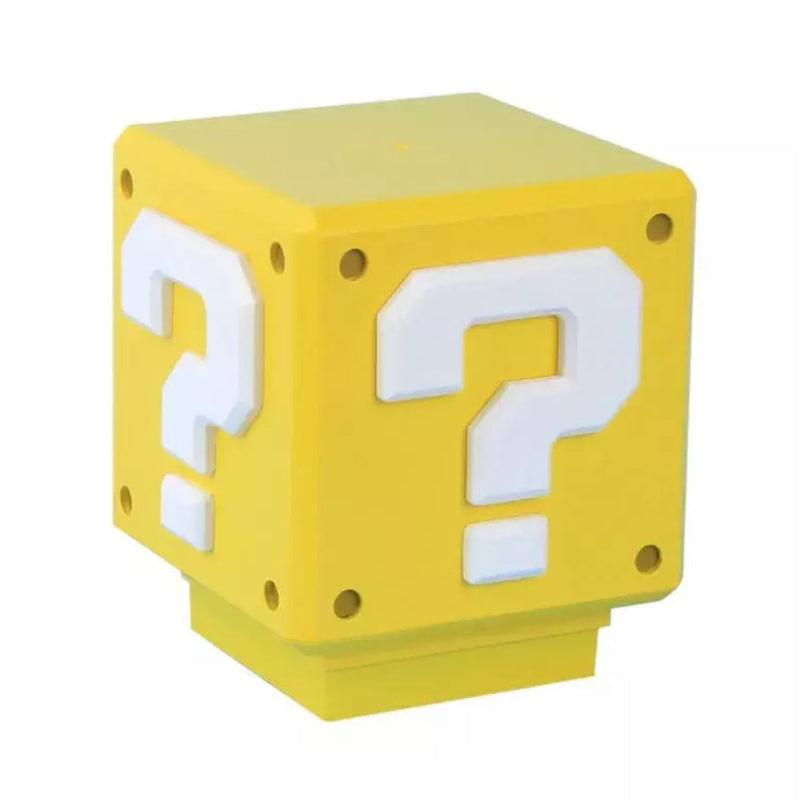 Super Mario Lamp - Question Block Iconic Gamer Decor