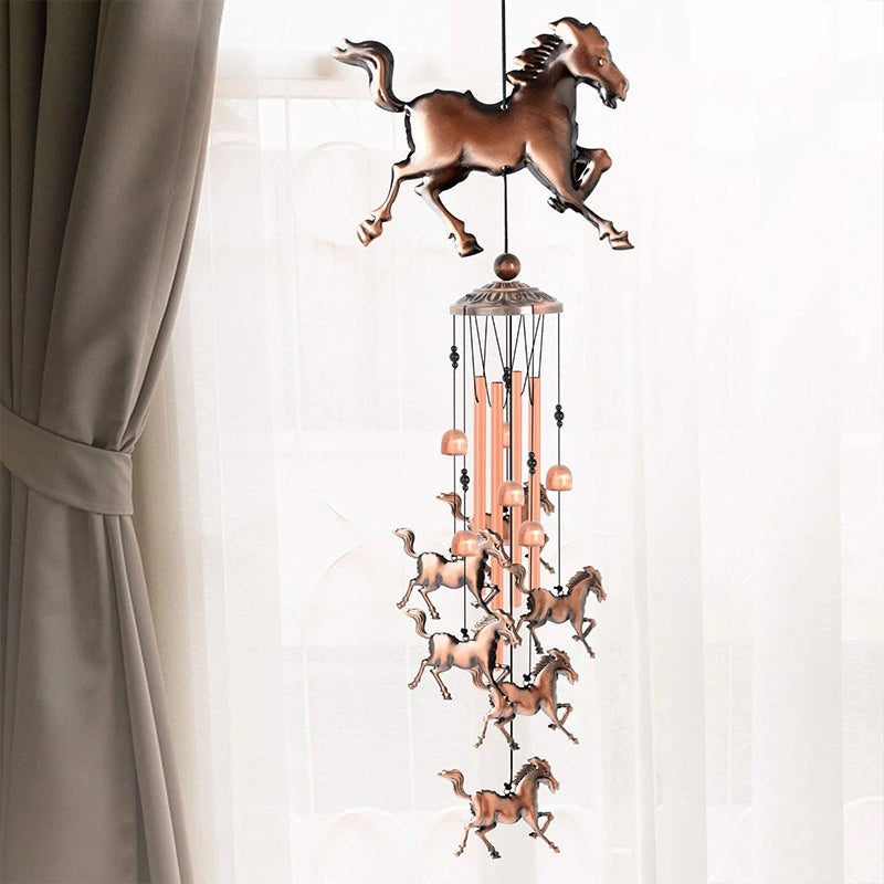 Retro Horse Wind Chime