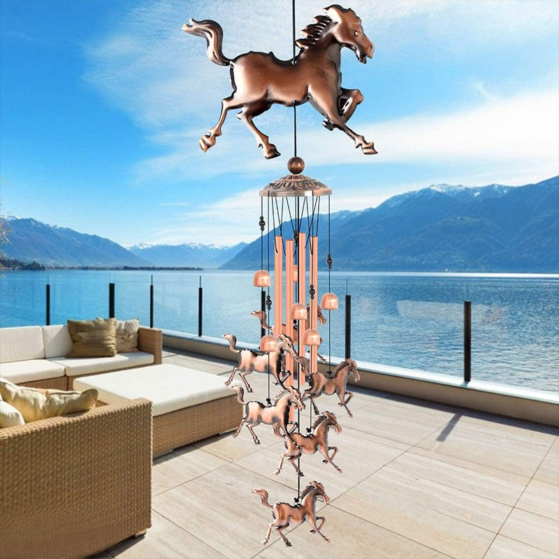 Retro Horse Wind Chime