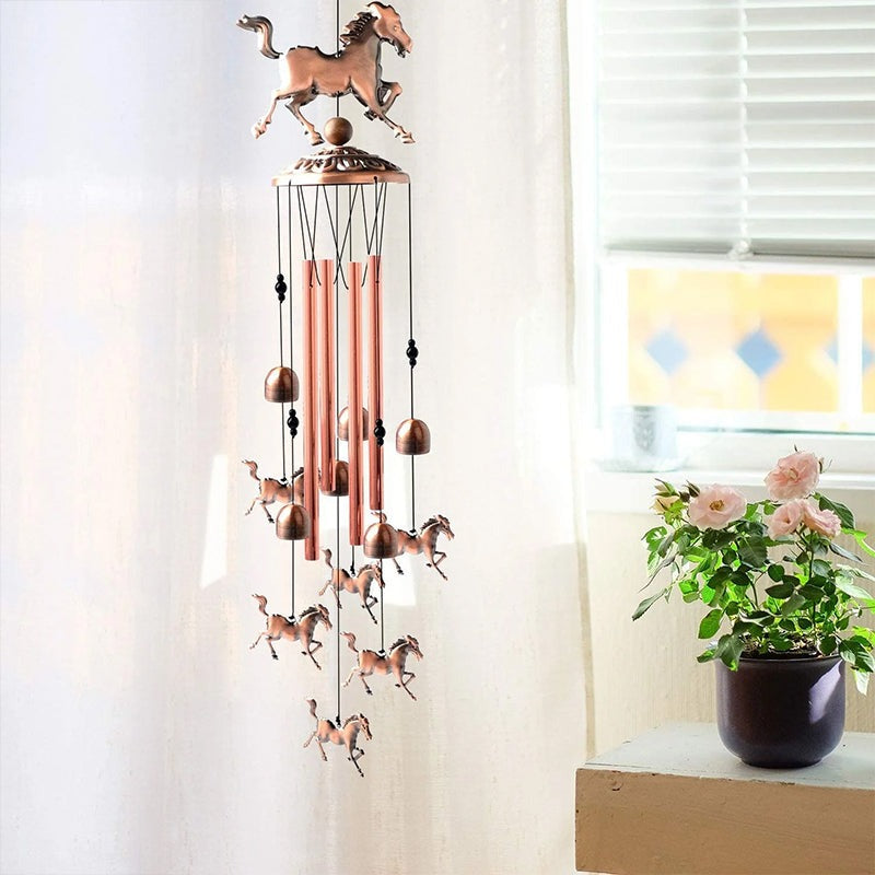 Retro Horse Wind Chime