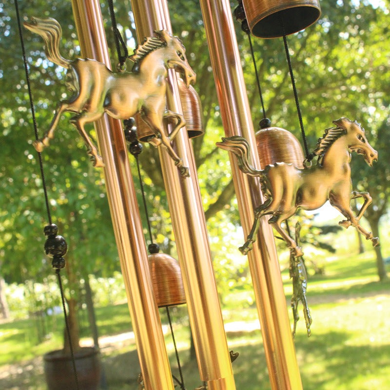 Retro Horse Wind Chime