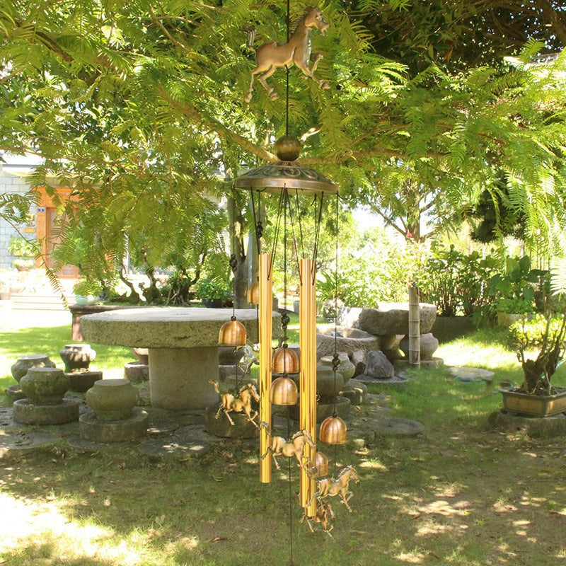 Retro Horse Wind Chime