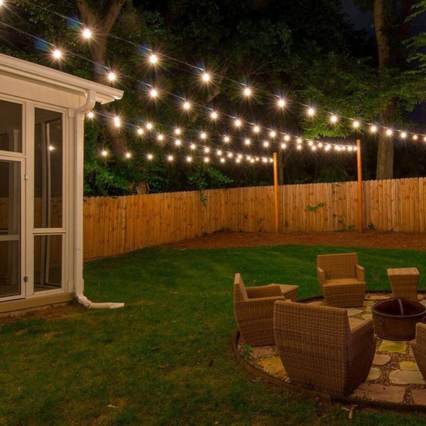 Globe Outdoor String Lights – Solar Wind Led Chime